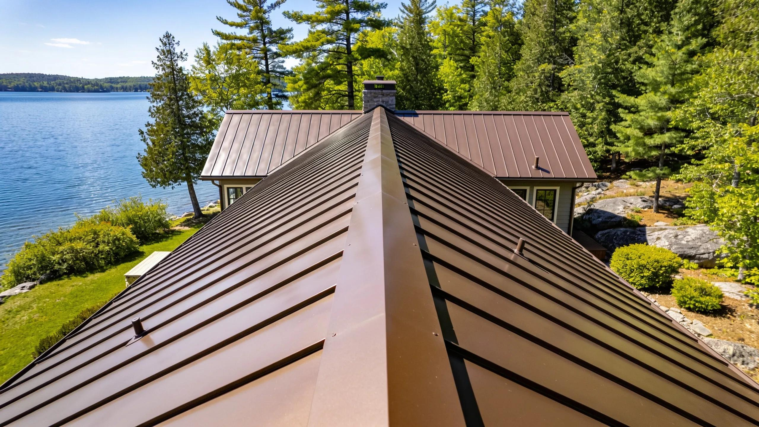 Why Standing Seam Metal Roofing Is the Ultimate Choice for Muskoka & Lakefront Cottages